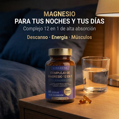 Complejo de Magnesio 12 en 1 - VidaBene