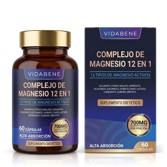 Complejo de Magnesio 12 en 1 - VidaBene