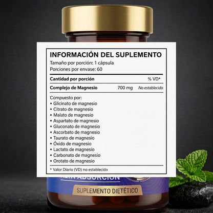 Complejo de Magnesio 12 en 1 - VidaBene